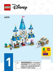 LEGO 43275 instructions page 1 – build guide