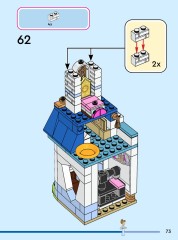 LEGO 43275 instructions page 73 – build guide