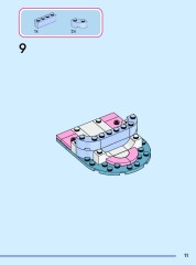 LEGO 43275 instructions page 11 – build guide