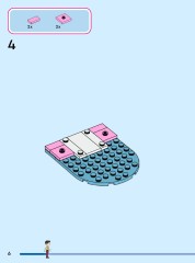 LEGO 43275 instructions page 6 – build guide