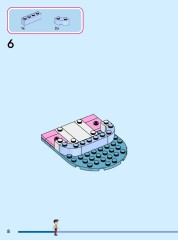 LEGO 43275 instructions page 8 – build guide