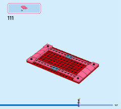 LEGO 43276 instructions page 107 – build guide