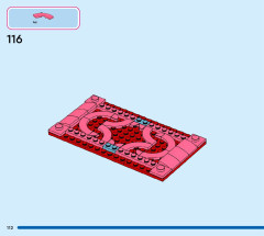 LEGO 43276 instructions page 112 – build guide