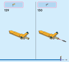 LEGO 43276 instructions page 123 – build guide