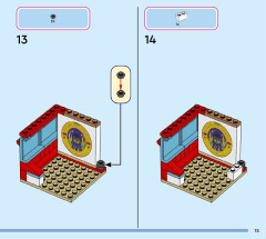 LEGO 43276 instructions page 15 – build guide