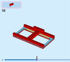 LEGO 43276 instructions page 36 – build guide