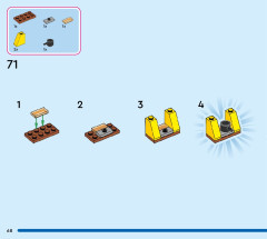 LEGO 43276 instructions page 68 – build guide