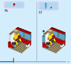 LEGO 43276 instructions page 75 – build guide