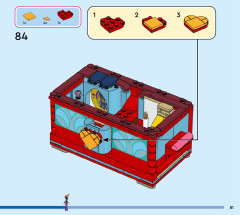 LEGO 43276 instructions page 81 – build guide
