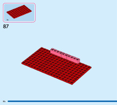 LEGO 43276 instructions page 84 – build guide