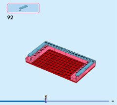 LEGO 43276 instructions page 89 – build guide