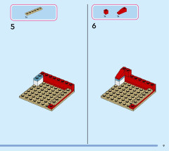 LEGO 43276 instructions page 9 – build guide