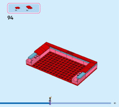 LEGO 43276 instructions page 91 – build guide