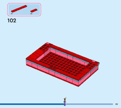 LEGO 43276 instructions page 99 – build guide