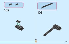 LEGO 43277 instructions page 101 – build guide