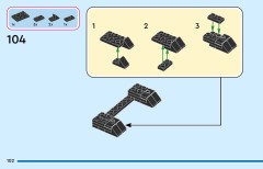 LEGO 43277 instructions page 102 – build guide