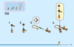 LEGO 43277 instructions page 121 – build guide
