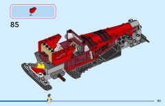 LEGO 43277 instructions page 85 – build guide
