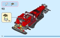 LEGO 43277 instructions page 92 – build guide