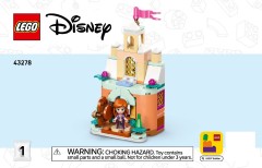 LEGO 43278 instructions page 1 – build guide