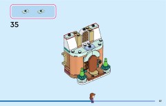 LEGO 43278 instructions page 41 – build guide