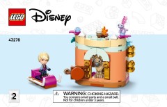 LEGO 43278 instructions page 1 – build guide