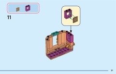 LEGO 43278 instructions page 21 – build guide