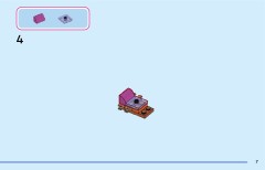 LEGO 43278 instructions page 7 – build guide