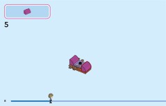 LEGO 43278 instructions page 8 – build guide