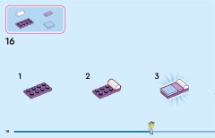 LEGO 43278 instructions page 18 – build guide