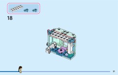 LEGO 43278 instructions page 21 – build guide