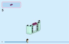 LEGO 43278 instructions page 8 – build guide