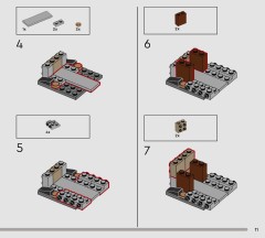 LEGO 43279 instructions page 11 – build guide