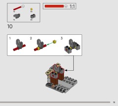 LEGO 43279 instructions page 13 – build guide