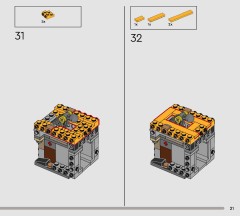 LEGO 43279 instructions page 21 – build guide