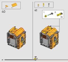 LEGO 43279 instructions page 28 – build guide