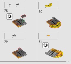 LEGO 43279 instructions page 43 – build guide