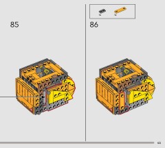 LEGO 43279 instructions page 45 – build guide