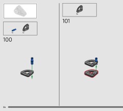 LEGO 43279 instructions page 54 – build guide