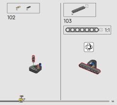 LEGO 43279 instructions page 55 – build guide