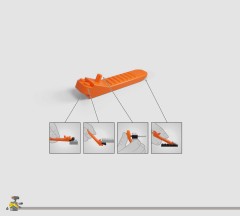 LEGO 43279 instructions page 6 – build guide