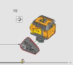 LEGO 43279 instructions page 61 – build guide