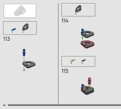 LEGO 43279 instructions page 62 – build guide