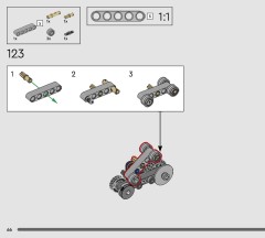 LEGO 43279 instructions page 66 – build guide