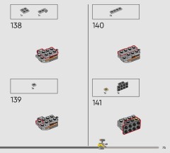 LEGO 43279 instructions page 75 – build guide