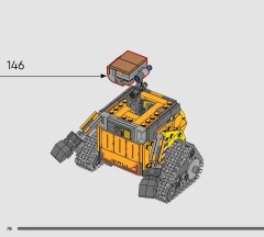 LEGO 43279 instructions page 78 – build guide