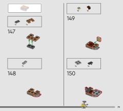 LEGO 43279 instructions page 79 – build guide