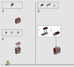 LEGO 43279 instructions page 8 – build guide