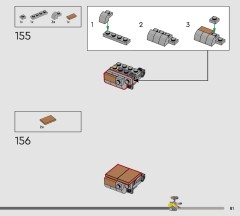 LEGO 43279 instructions page 81 – build guide
