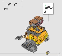 LEGO 43279 instructions page 83 – build guide
